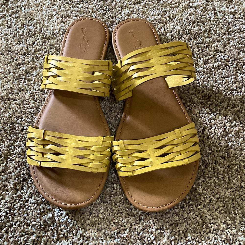 Yellow Sandals